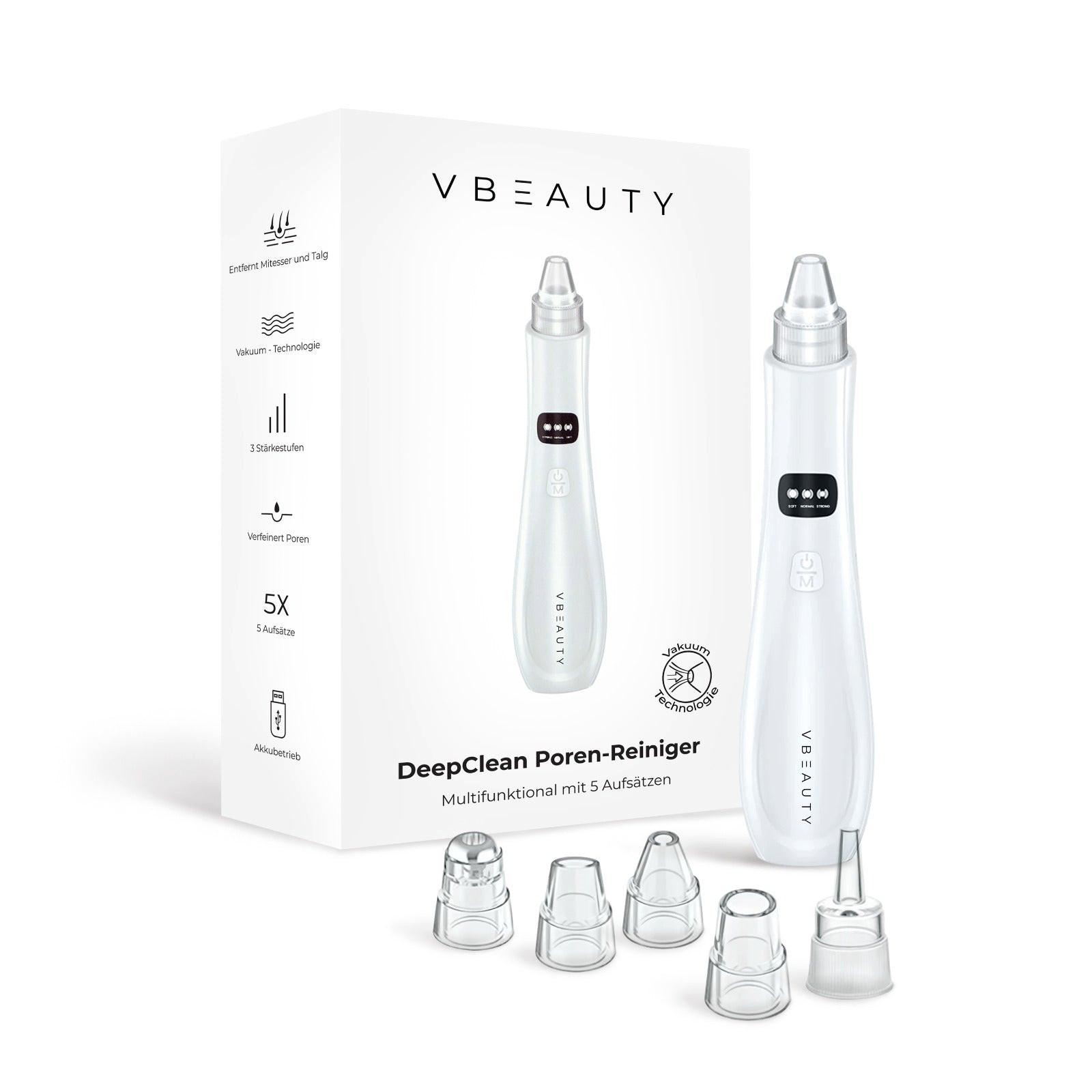 VBEAUTY DeepClean Pro – Detergente per pori a vuoto  