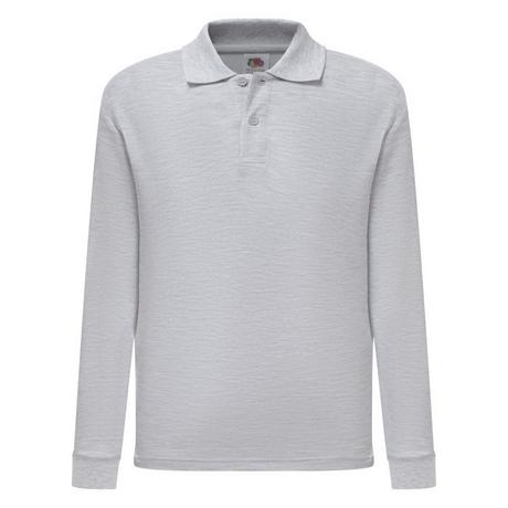 Fruit of the Loom  Polo Shirt, Langarm 