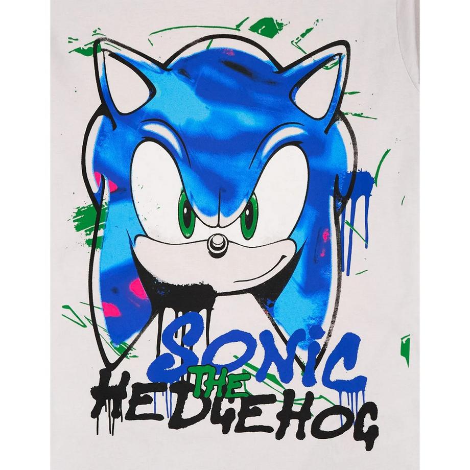 Sonic The Hedgehog  Skater TShirt  Langärmlig 