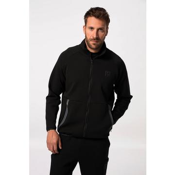 Giacca per il fitness in felpa con collo alto, tasche con zip e FLEXNAMIC®