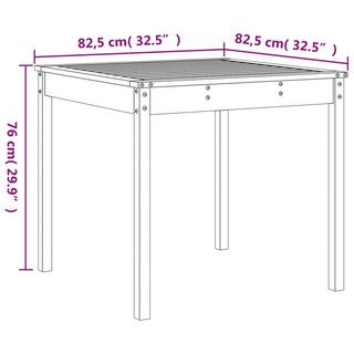 VidaXL Garten bistro set kiefernholz  