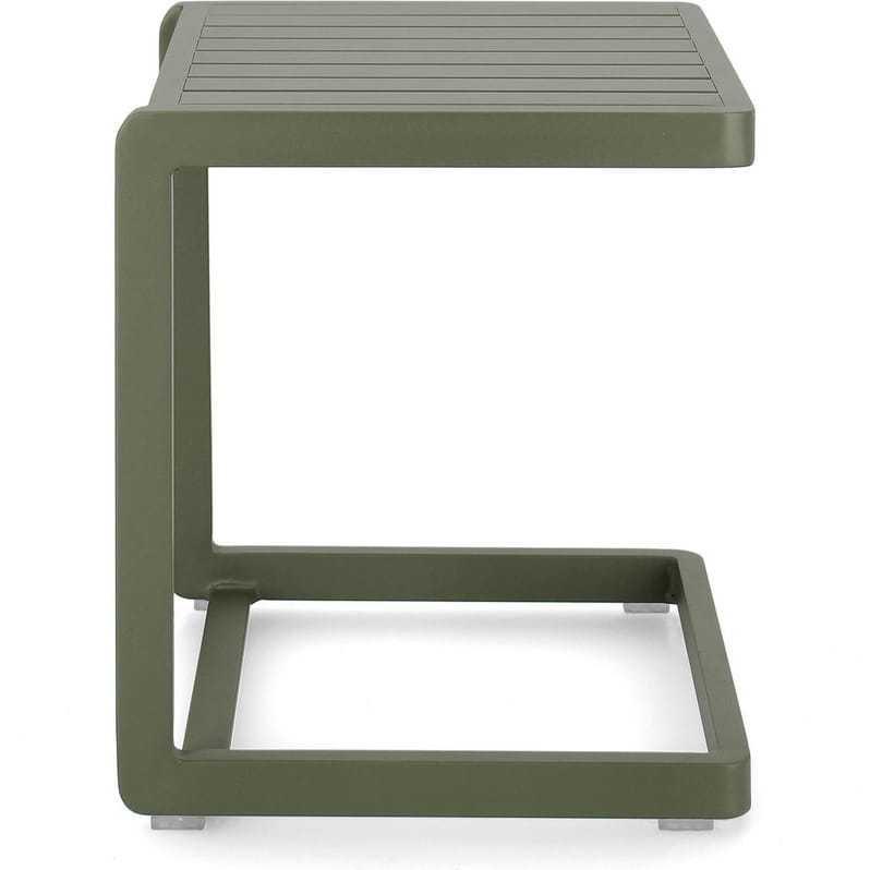 mutoni Tavolino Konnor verde 40x40  