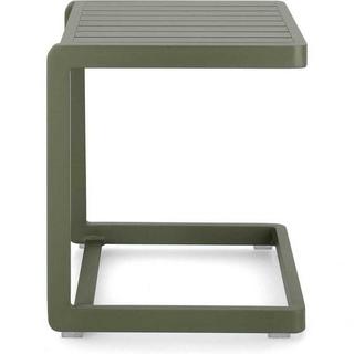 mutoni Table d&#039;appoint Konnor vert 40x40  