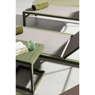 mutoni Table d&#039;appoint Konnor vert 40x40  