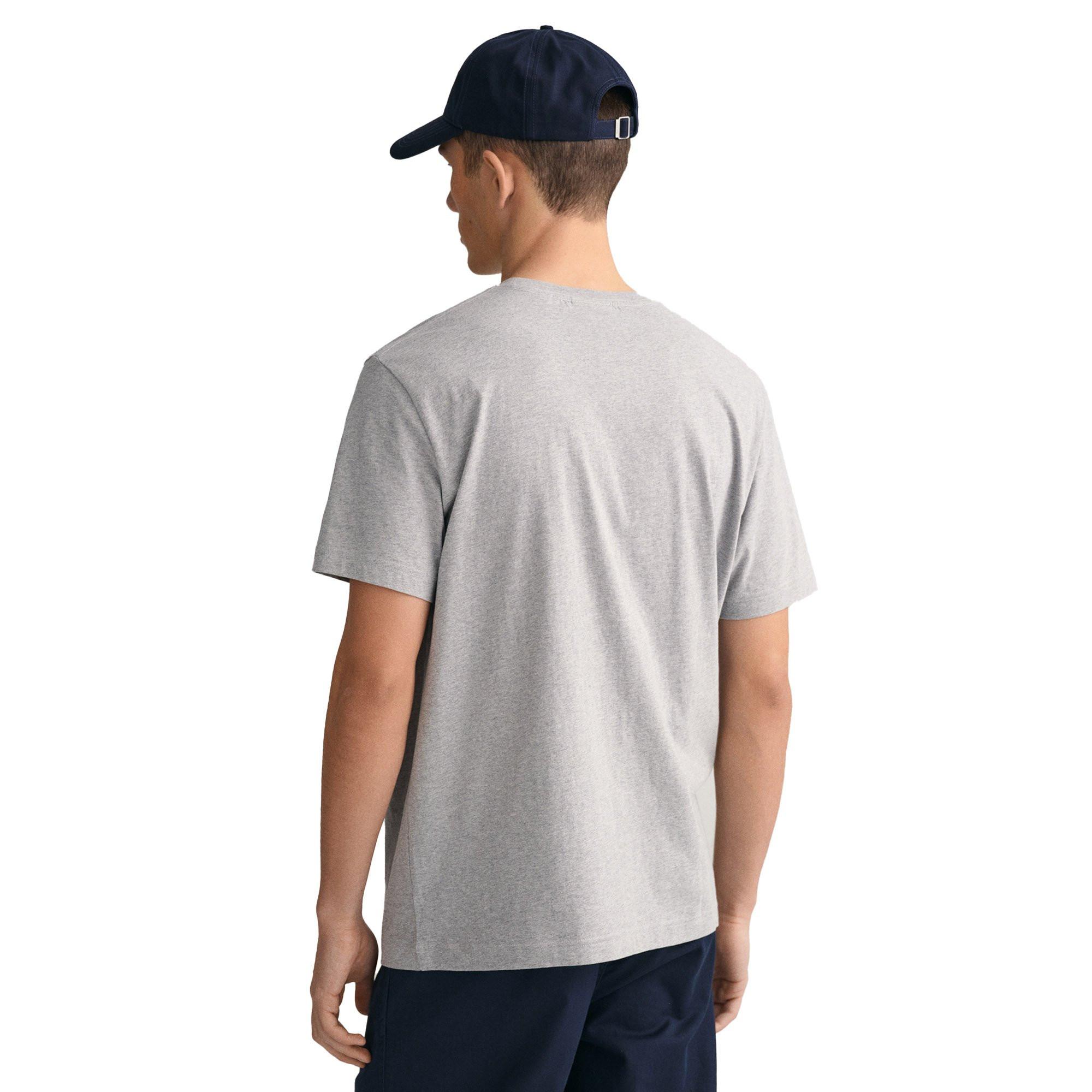 GANT Reg Shield Logo Ricamato Regular Fit T-Shirt  