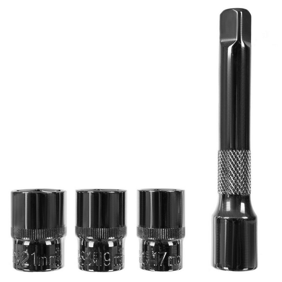 eStore  Set mit Drehmomentschlüssel, Verlängerungsarm und Stecknüssen 