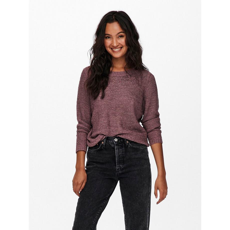 Pull fine maille col bateau