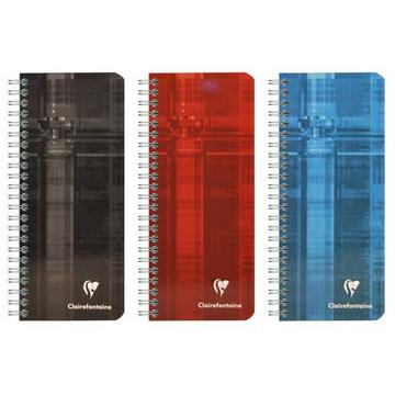 CLAIREFONTAINE Spiralheft ass. 8,5x20mm 8672 5mm 90 Blatt