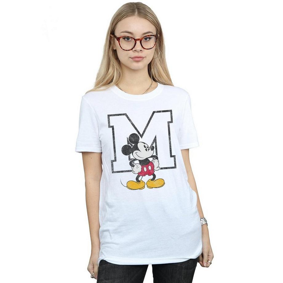 Disney Mickey Mouse M T-Shirt Imprimé  