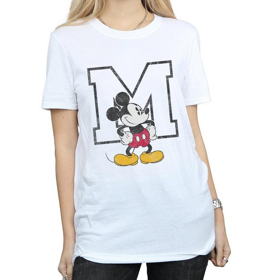 Disney Mickey Mouse M T-Shirt Imprimé  