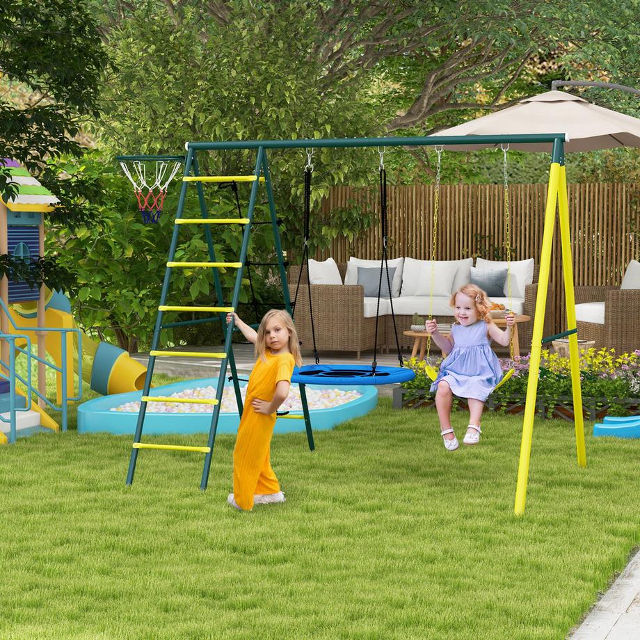 Outsunny Balançoire pour enfants  