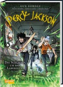 Percy Jackson (Comic) 4: Die Schlacht um das Labyrinth Riordan, Rick; Venditti, Robert; Futaki, Attila (Illustrationen); Fricke, Harriet (Übersetzung) Gebundene Ausgabe 