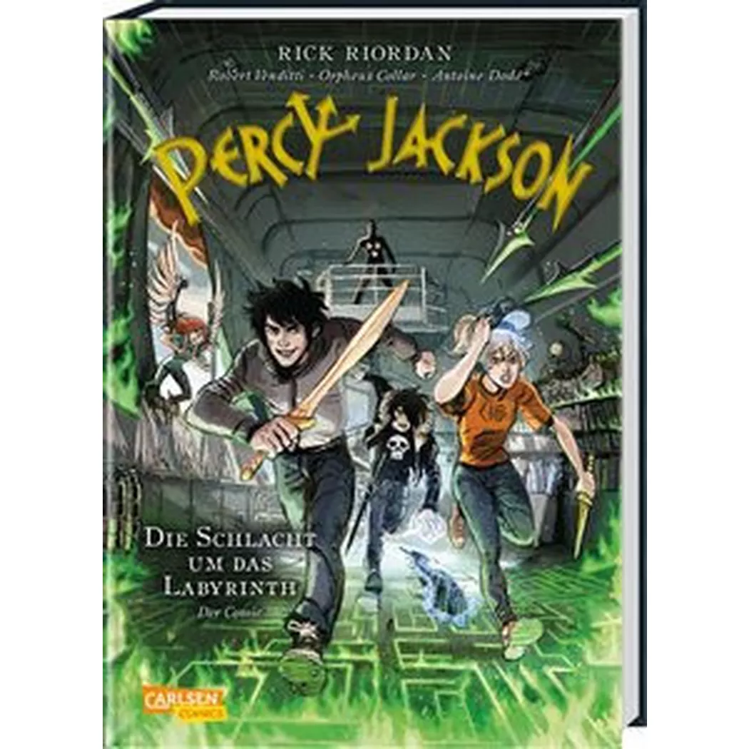 Carlsen Verlag - Percy Jackson (Comic) 4: Die Schlacht um das Labyrinth