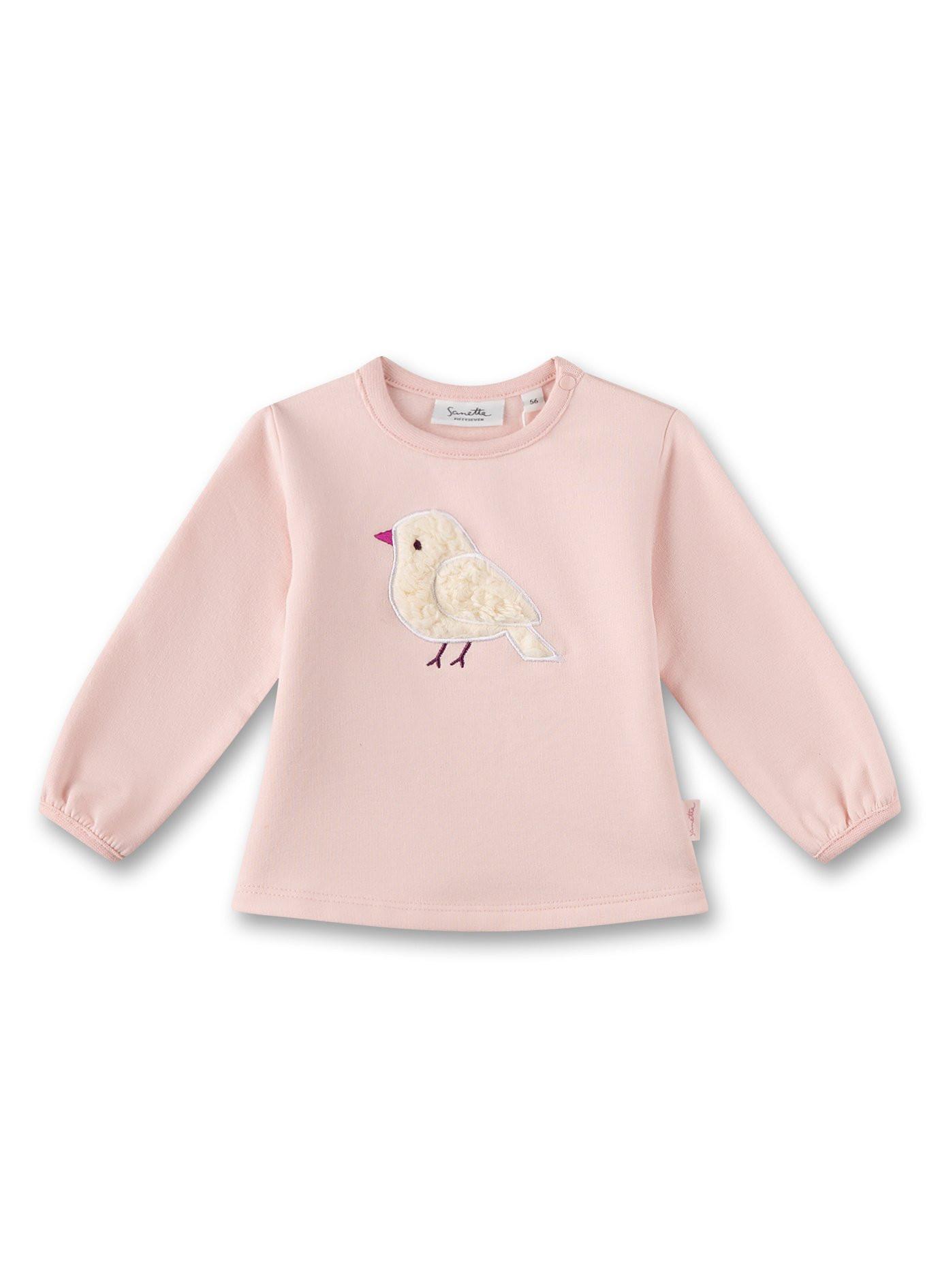 Sanetta Fiftyseven  Baby Mädchen-Sweatshirt Vogel 