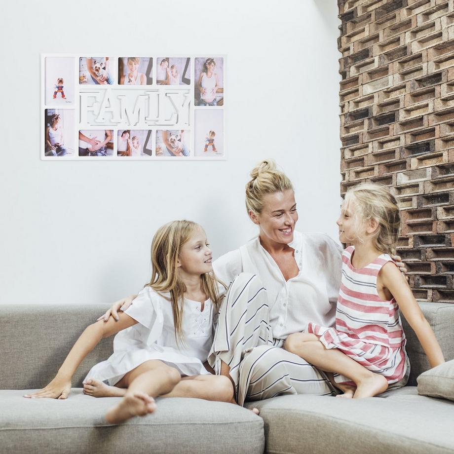 B2X Familien-Collagerahmen für 10 Fotos  