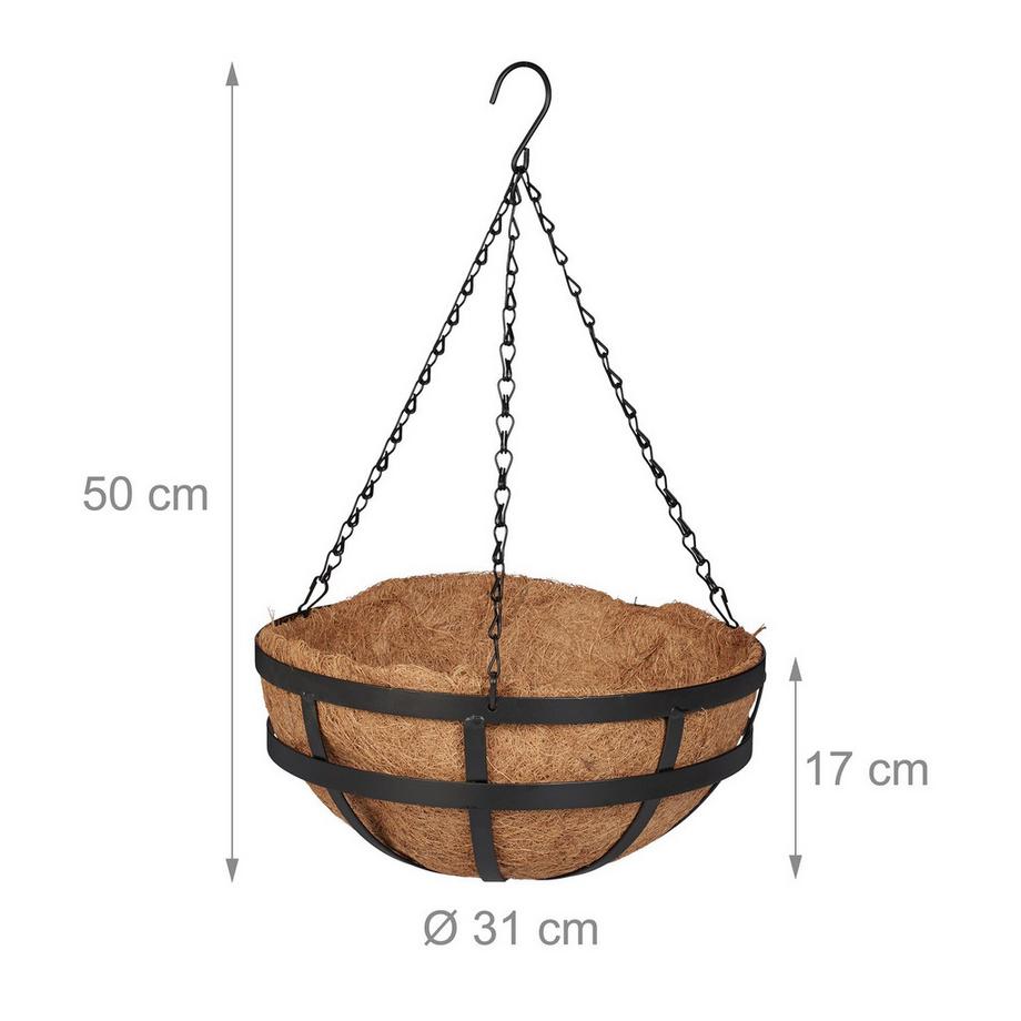 Northio Set di 3 pezzi Grapevine con intarsi in cocco  