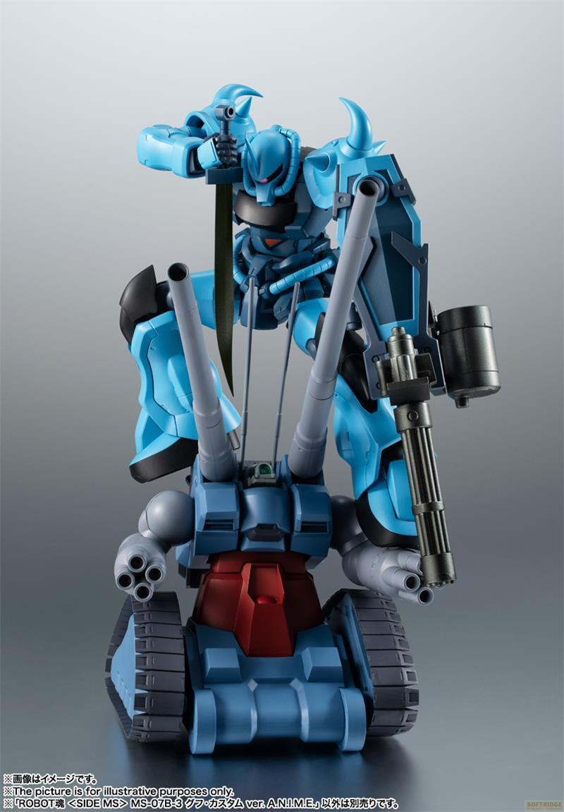 Tamashii Nations  Figurine articulée - Robot Spirits - Gundam - MS-07B-3 Gouf Custom ver. A.N.I.M.E 