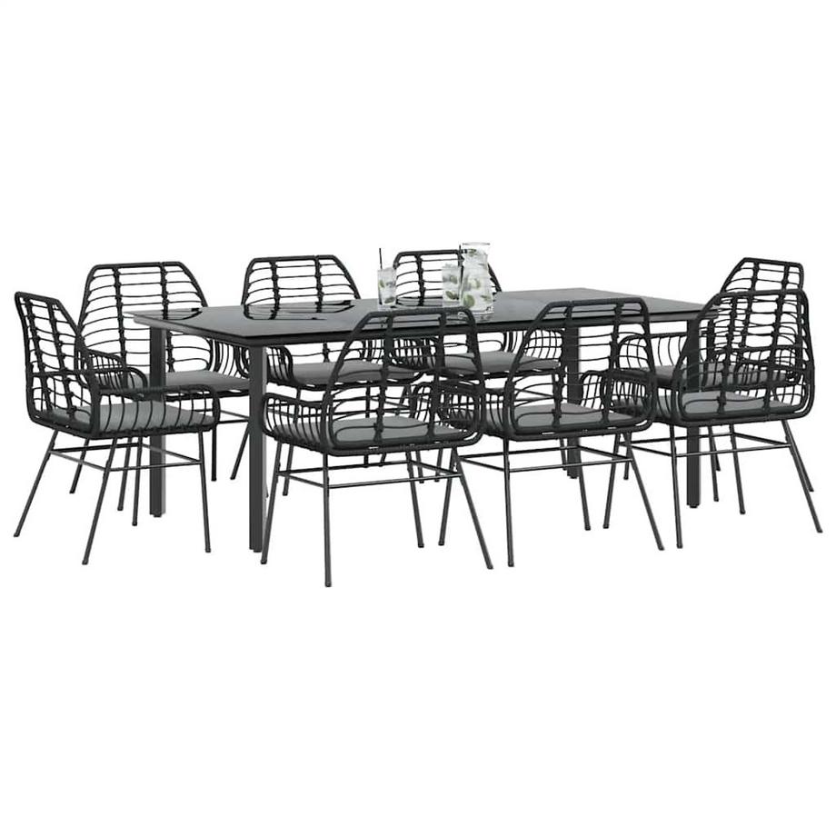 VidaXL Garten essgruppe poly-rattan  
