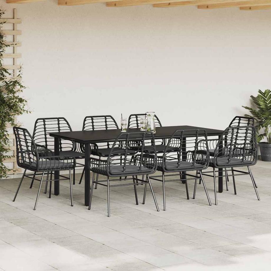 VidaXL Garten essgruppe poly-rattan  