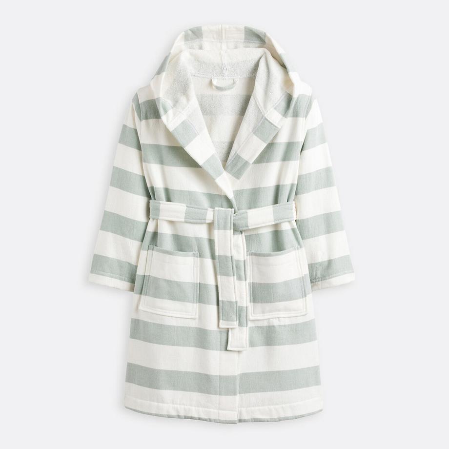 Peignoir bébé et enfant capuche