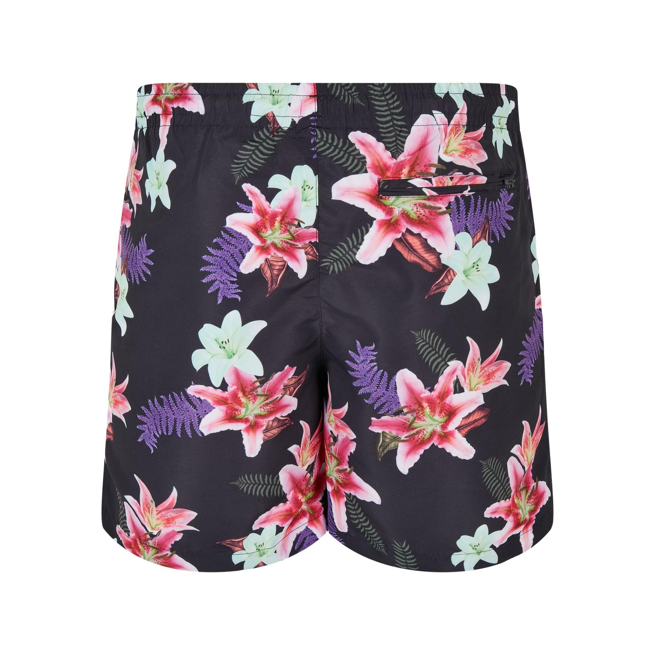 URBAN CLASSICS Badeshorts All Over Print  