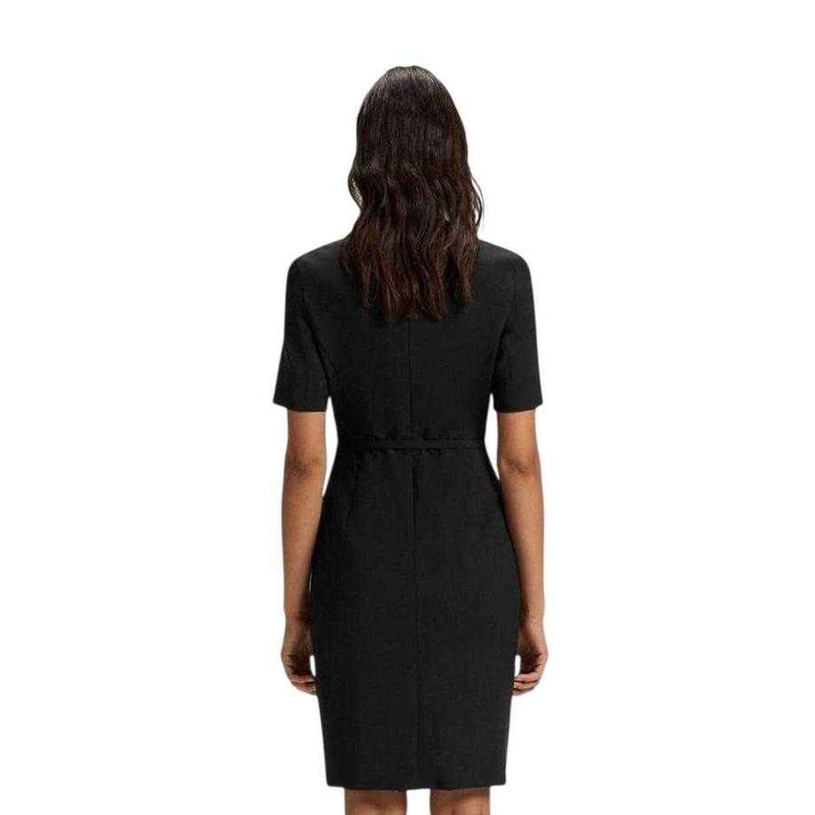 BOSS Daleah Vestito Shift Scollo A Barchetta Maniche Corte  