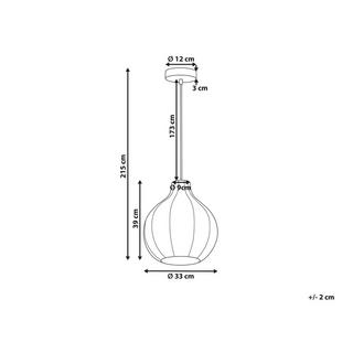 Beliani Lampadario en Cotone Boho GUAVA  