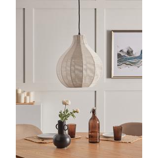 Beliani Lampe suspension en Coton Boho GUAVA  