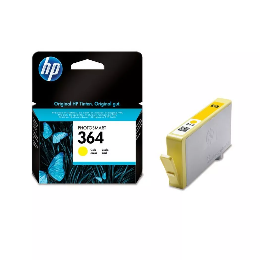 Hewlett-Packard – HP Tintenpatrone 364 yellow CB320EE PhotoSmart D5460 300 Seiten, One Size