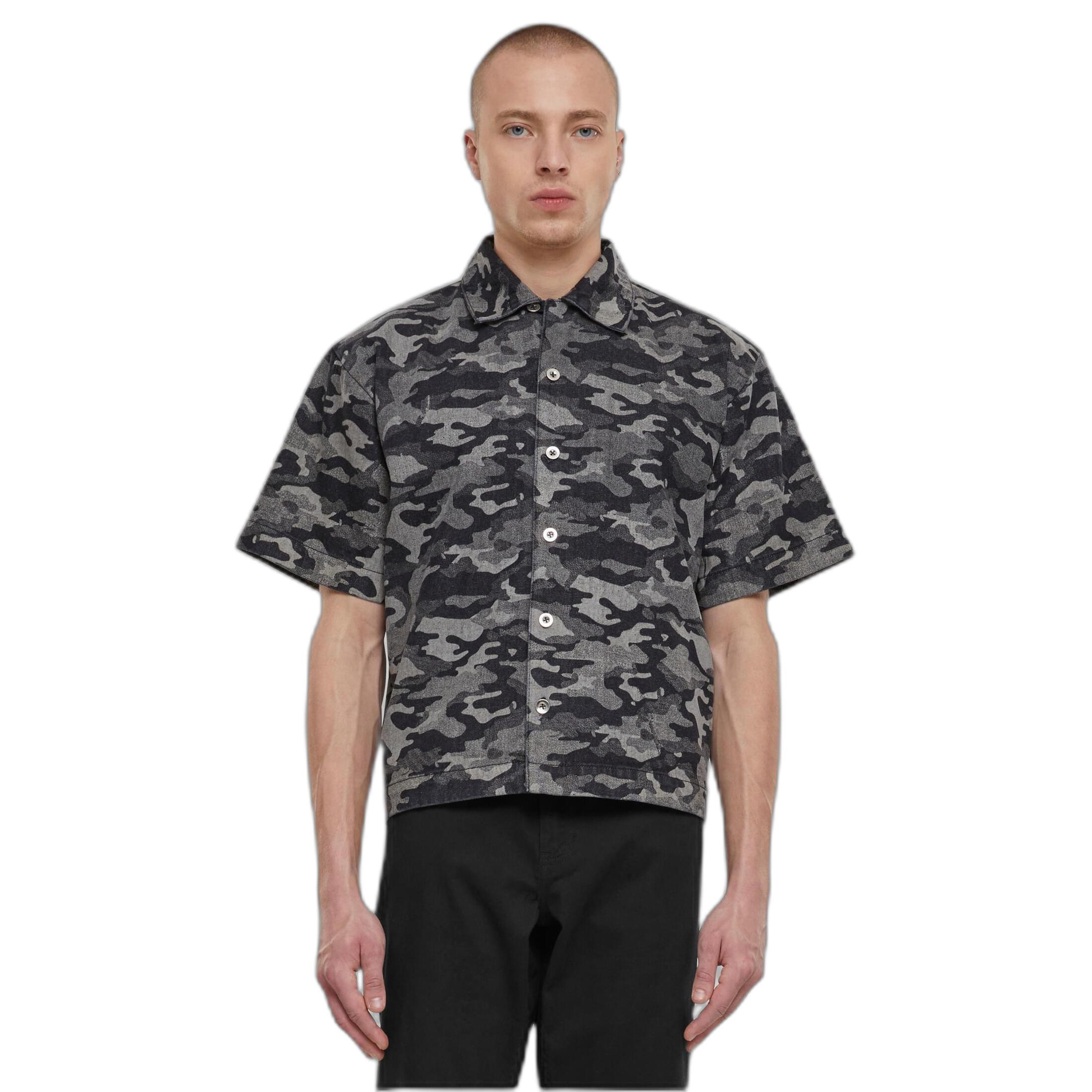 URBAN CLASSICS Chemise Boxy Imprimée Laser Camo  