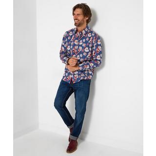 Joe Browns Langarmhemd mit Weihnachtsmannmotiv  