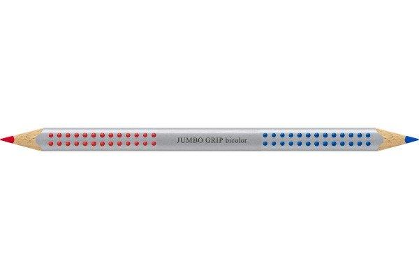 Faber-Castell FABER-CASTELL Silbentrennstift Jumbo Grip 110910 bicolore blau/rot  