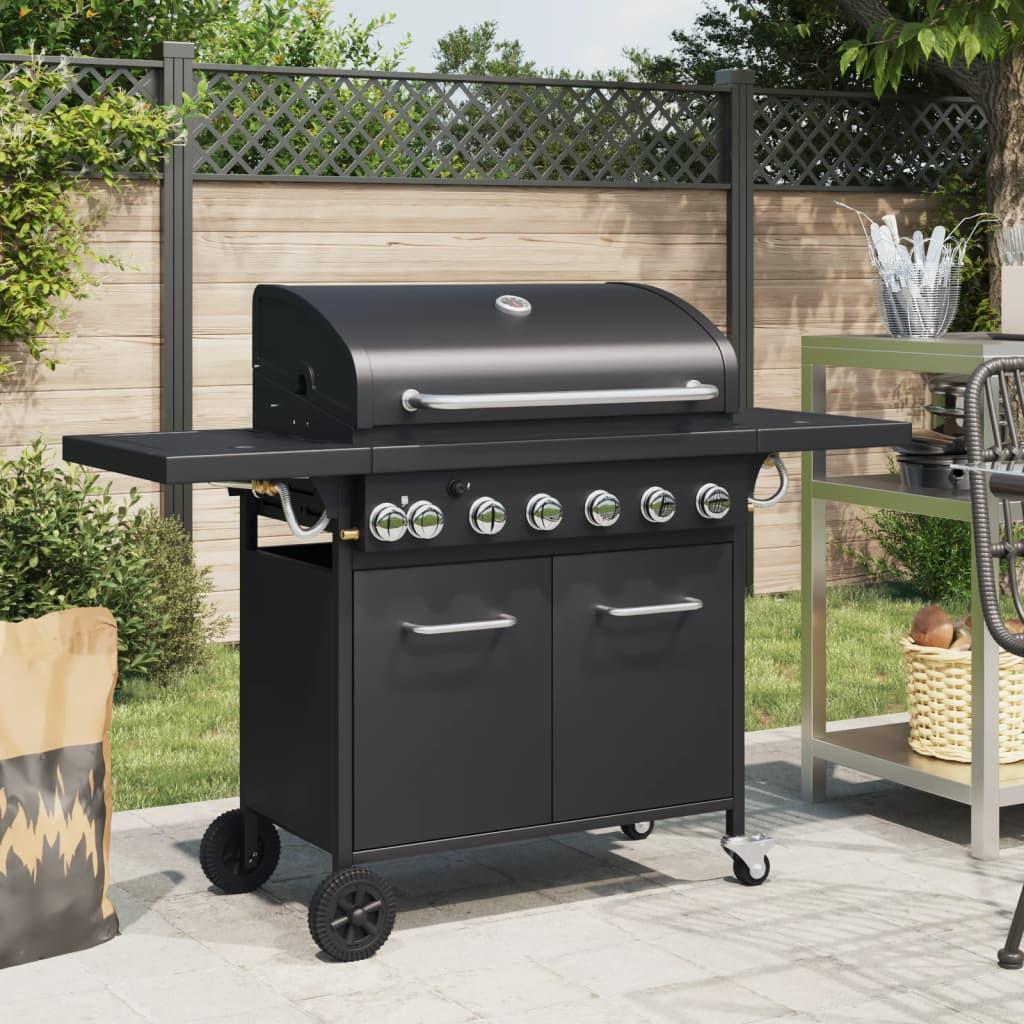 VidaXL Gasgrill stahl  