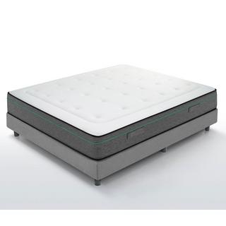 AB Matelas Materasso da sogno | 90x190 cm con 1 cuscino viscoelastico 60x60 cm | Memoria di forma 50 kg/m³ | 23 cm  