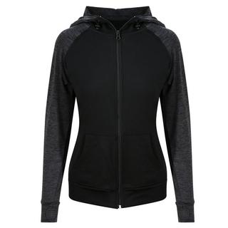 AWDis  Cool Girlie Hoodie mit durchgehendem Reißverschluss 