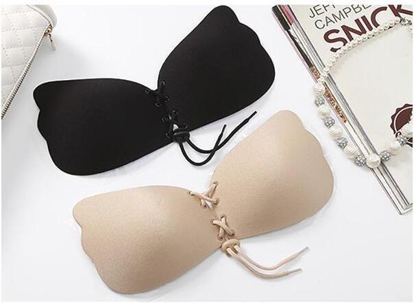 B2X  Reggiseno push-up autoadesivo, supporto invisibile - beige, coppa D 