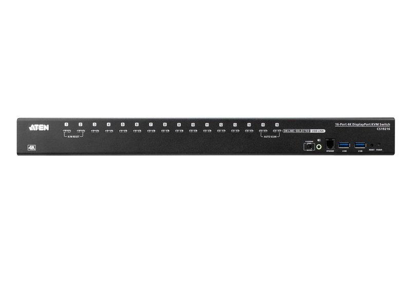 ATEN  ATEN 16-Port USB 3.0 4K DisplayPort KVM Switch 