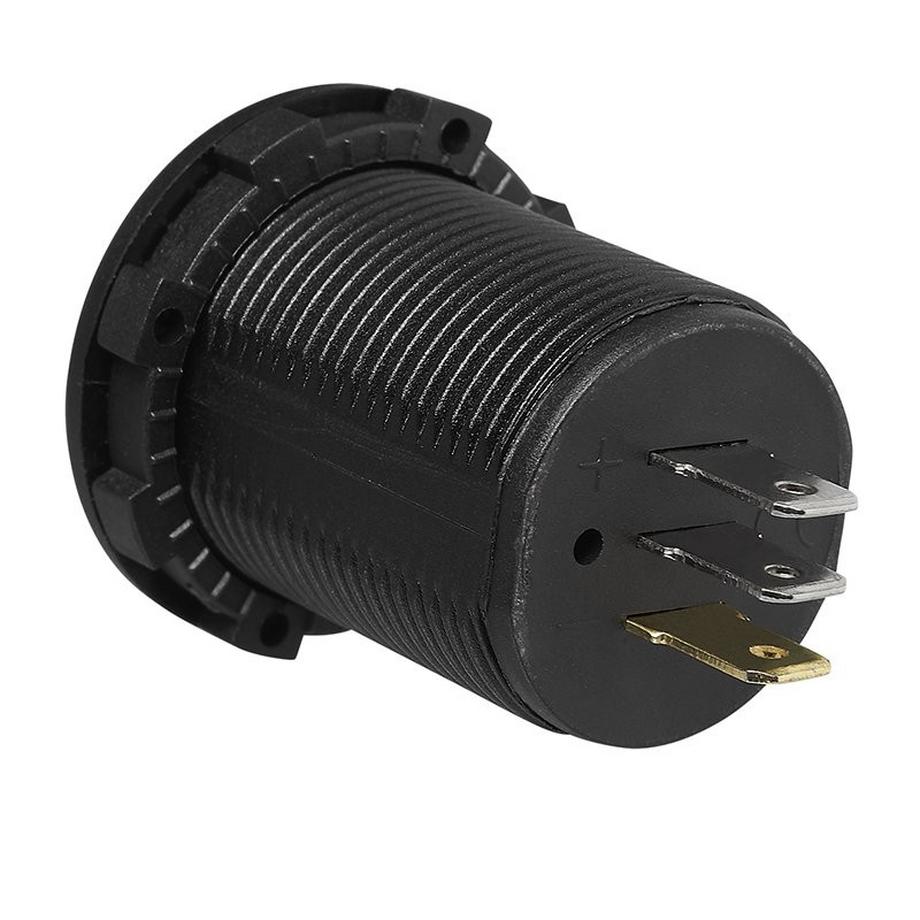 Pricenet  Digitales Volt-Amperemeter für den Einbau, 6–30 V/0–10 A 