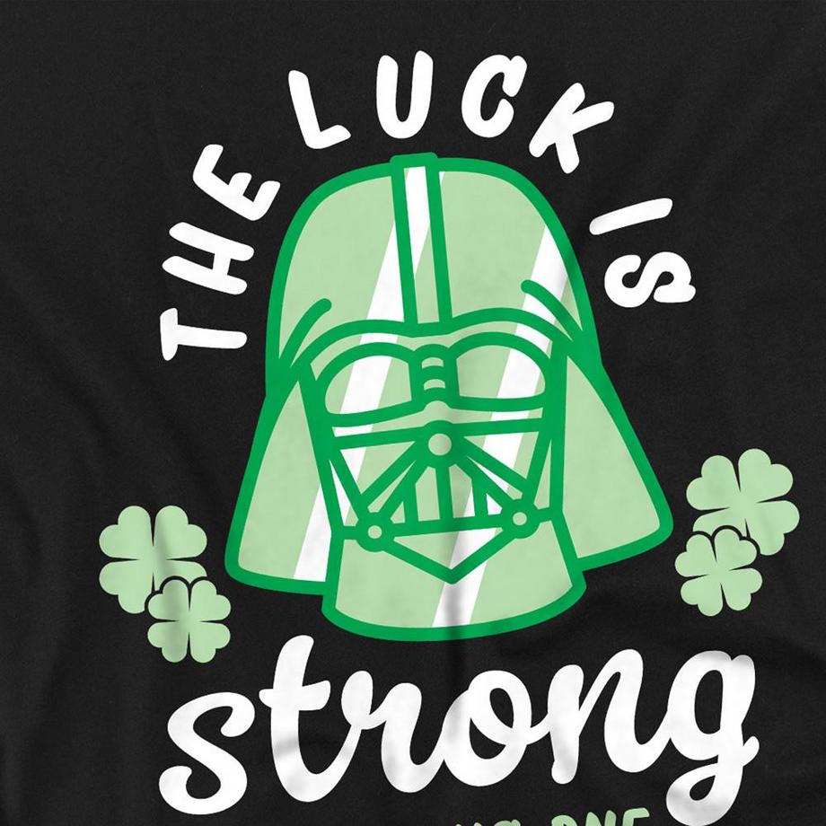 STAR WARS Strong Luck St Patricks Day T-Shirt  