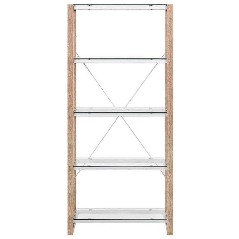 Beliani Mobile con 4 ripiani en Pannello di fibre (LDF) Moderno JENKS  