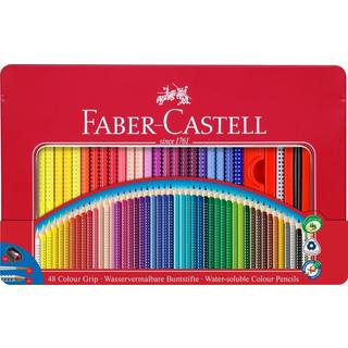 Faber-Castell FABER-CASTELL Farbstifte Colour Grip 112448 48er Metalletui  