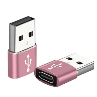 eStore  Adattatore da USB-C a USB-A da wireless - rosa 