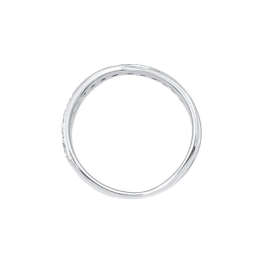 Elli  Bague Croisé Avec Des Cristaux 