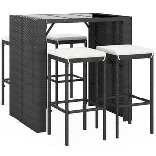 VidaXL Gartenbar set poly-rattan  