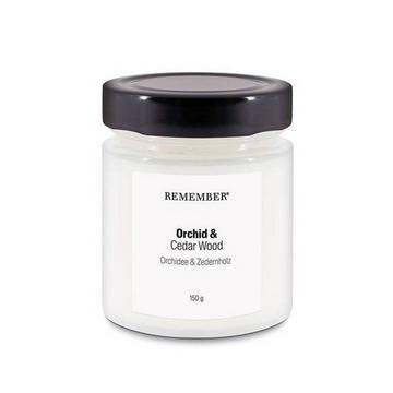 Duftkerze Orchidee & Zedernholz