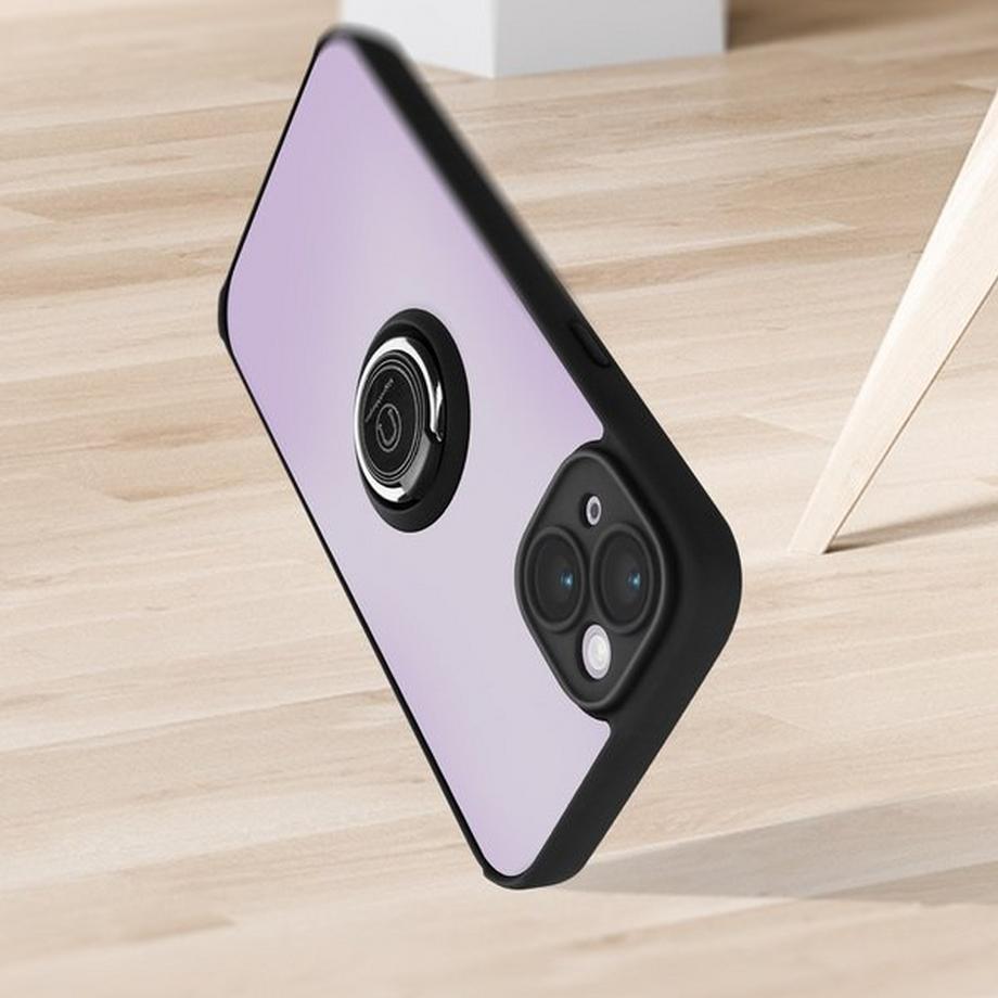 Avizar  Ring-Hülle für Apple iPhone 14 Schwarz 
