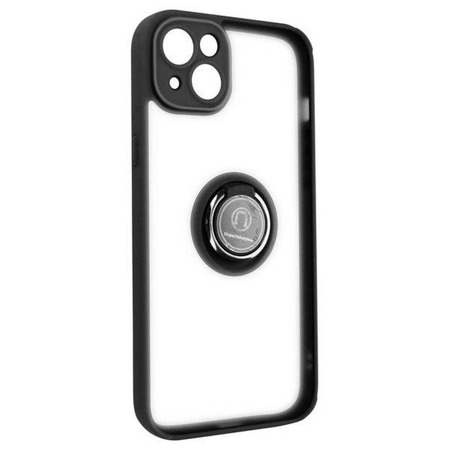 Avizar  Ring-Hülle für Apple iPhone 14 Schwarz 