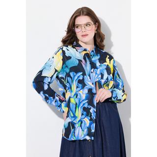 Ulla Popken Chemisier Regular Fit Motif Iris  