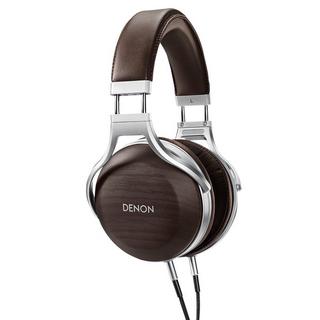 DENON  Denon AH-D5200 Kopfhörer Kabelgebunden Kopfband Braun, Silber 