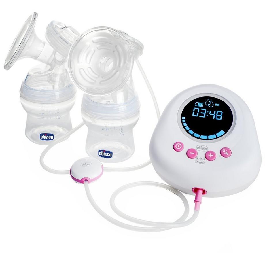 Chicco  Naturally elektrische Doppelmilchpumpe 